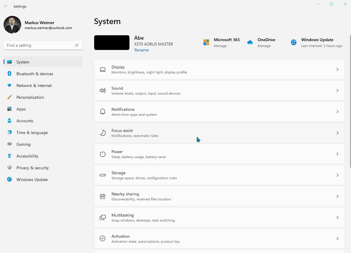 Screen recording of enabling RDP